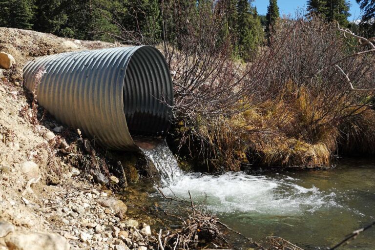 Lake County Road 3B at Evans Gulch