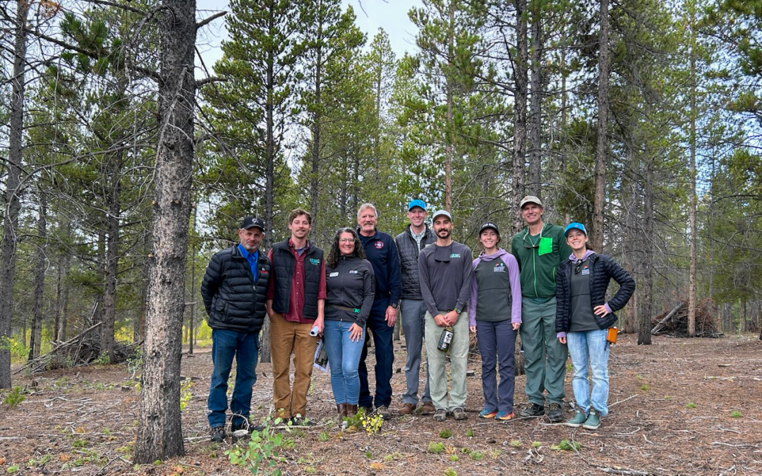 Colorado DNR Tours ARWC Fire Mitigation Work in Leadville